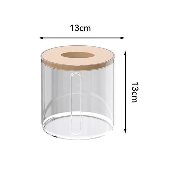 Round and transparent