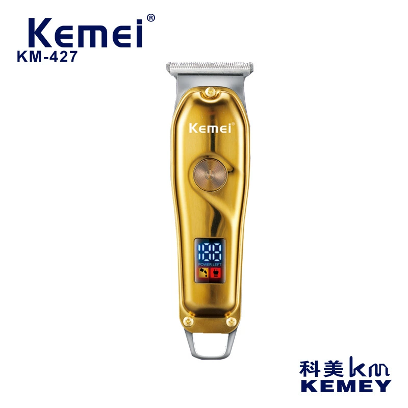 Электрическая pushed cut KM-427 кросс-бордер новый стрижка push oil head carving push shear LED номер revealed USB стрижка