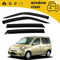 Подходит для Toyota Funcargo NCP20 2000 года, дождевик на дверь, окно, дождевик, модификация, украшение