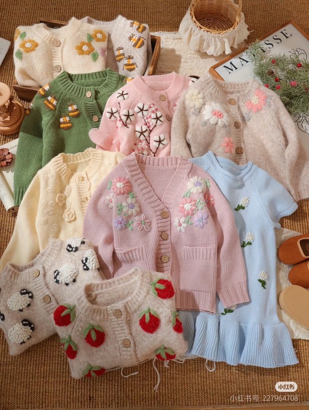13 行秋と冬の新しい新鮮で甘いカシミヤセーターかわいいスタイルのニットセーターブランド婦人服卸売供給|undefined