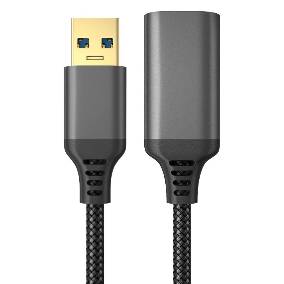 ナイロン編組usb 3.0公対母高速伝送ケーブルコンピュータハードディスクカメラプリンタ延長線