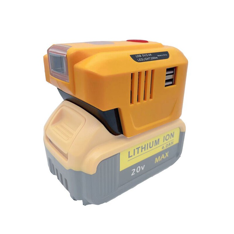 Suitable for Makita Dewalt Mivochi Liyoubi Craftsman 14.4-18V Battery Inverter for Convenient Camping and Outings