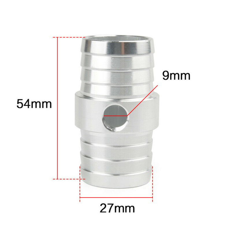 Adaptador de puerto de vapor de orificio lateral 1/8NPT adaptador de manguera de 1 "pulgadas modificado Accesorios de conexión rápida