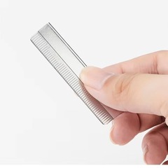 Stainless steel eyebrow razor blade, specifically designed for shaping eyebrows, makeup brush, semi-permanent tattooing, sharp beauty tool