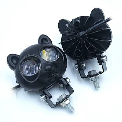 Motorcycle headlights, headlights vehicle headlights, featuring high brightness and
