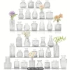 Set flower-shaped, 36 pieces, small vase
