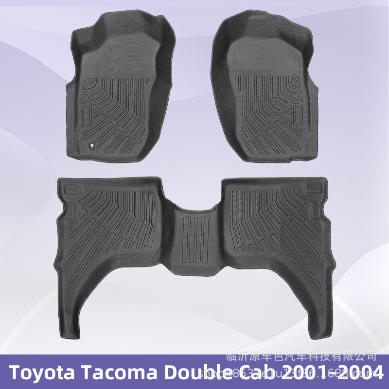 Para TOYOTA Tacoma Hybrid Double Cab 01-04 3D TPE para todo el tiempo
