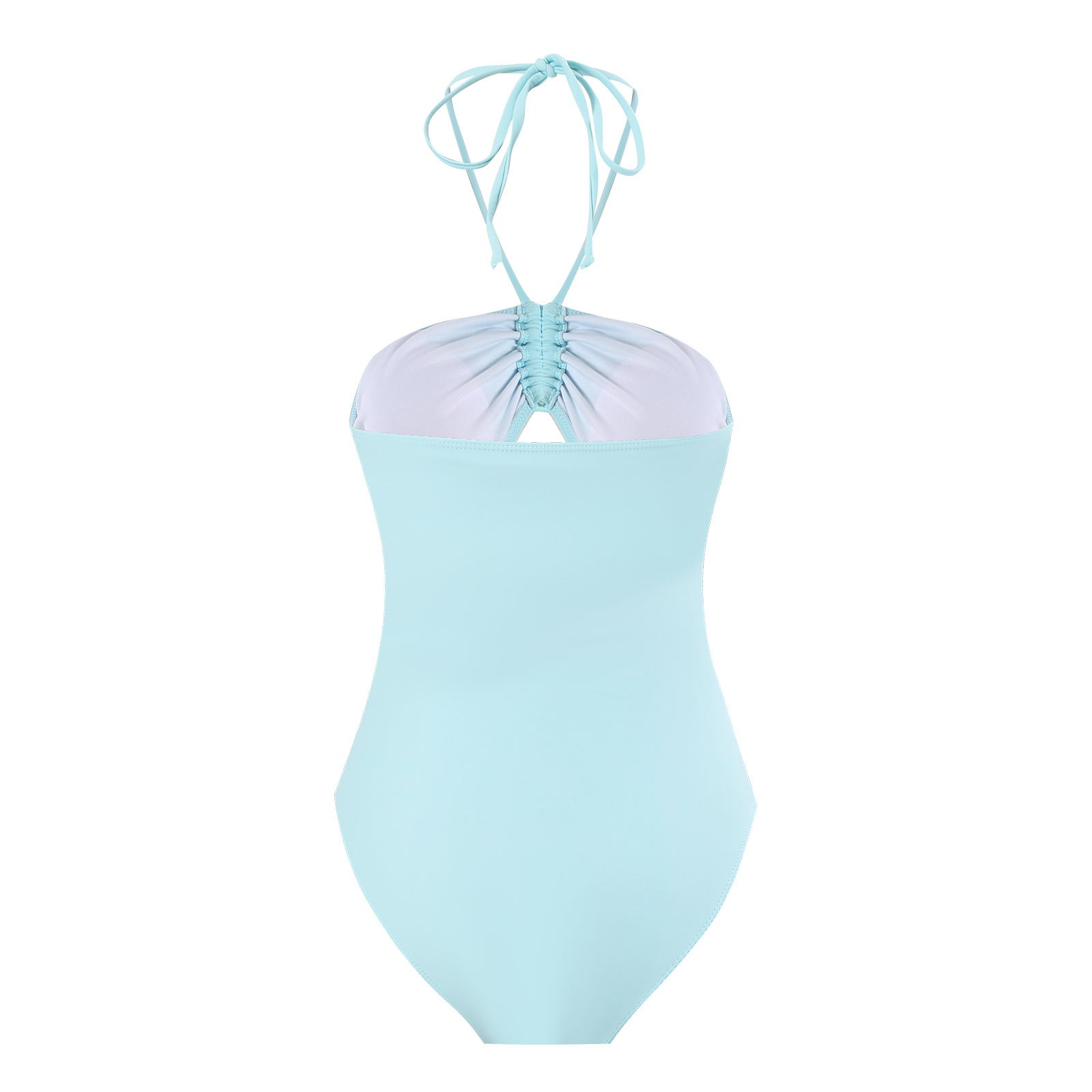 189g Weight Sleeveless Sleeve Length Polyester Fabric Type Regular Top Length One-pieces Tops Type 1 Piece Quantity Swimming Pool Occasion Halter Neck Neckline Regular Fit Fit Type Solid Color Pattern Women's Gender Beach Style Women's Lady Beach Solid Color 1 Piece One Piece Swimwear 22