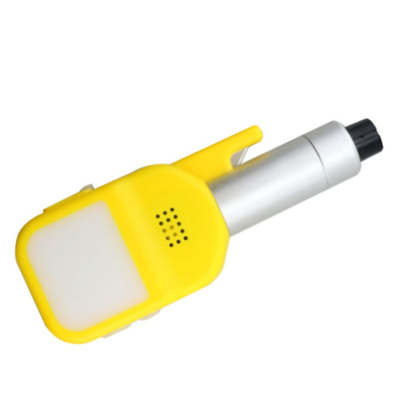 Rompiendo ventanas de automóviles, presione el martillo salvavidas eyector, luz de advertencia de luz roja y azul del automóvil, luz de herramienta de reparación de alarma de emergencia