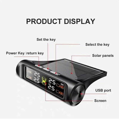 Tire pressure monitor built-in Tire pressure monitoring system