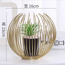 直供创意北欧铁艺几何烛光晚餐餐桌摆件爪型烛台复古双色装饰摆饰