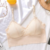 Silk tube top, bra top, wireless bra, top with cups, protective underware, underwear, lifting effect, suitable for import