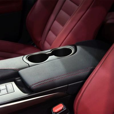 Sürətlər qutusu və əl tormozu başlıqları Armrest Box Cover Leather