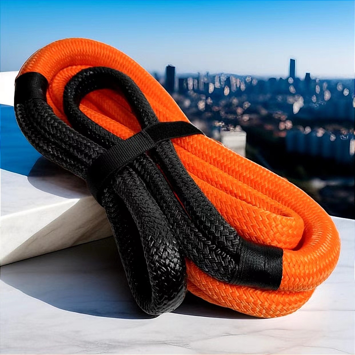 动能牵引绳 重型牵引软扣 用于卡车 ATV UTV SU拖车绳新款