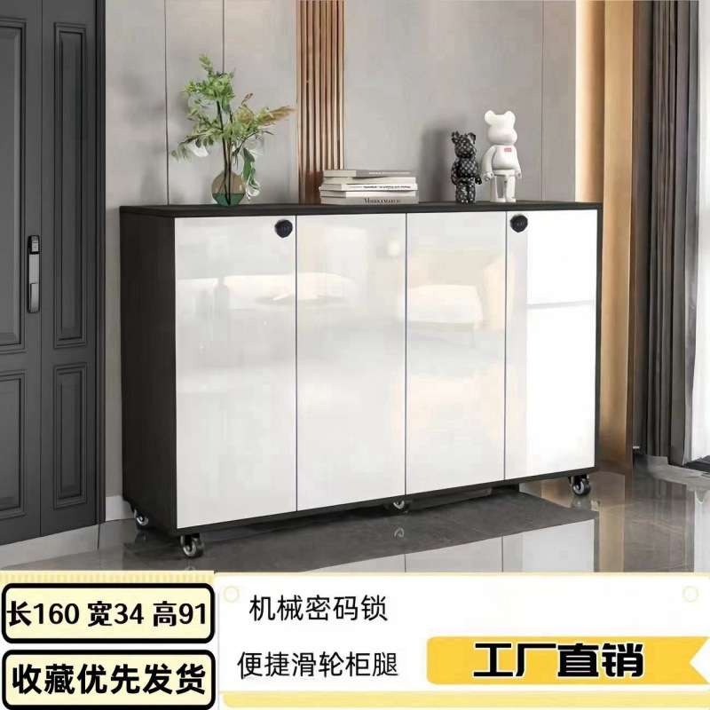 콤비네이션 자물쇠 + 범용 휠 + 두꺼운 후면 패널( 1.6m )