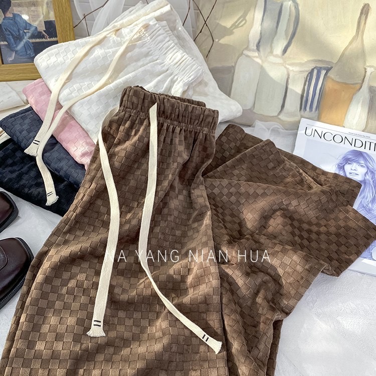 休闲裤子夏季女薄款