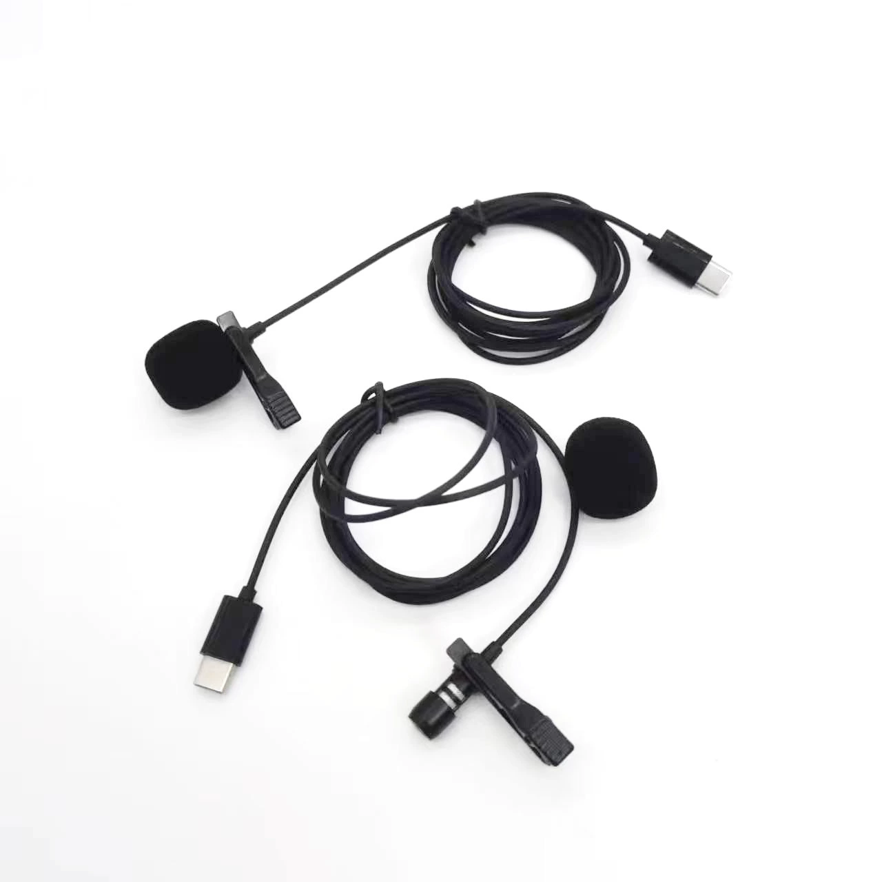 Цифровая версия TPC штекер воротник зажим Микрофон проводной живой HD шумоподавление водонепроницаемый речевой обучающий микрофон для интервью
