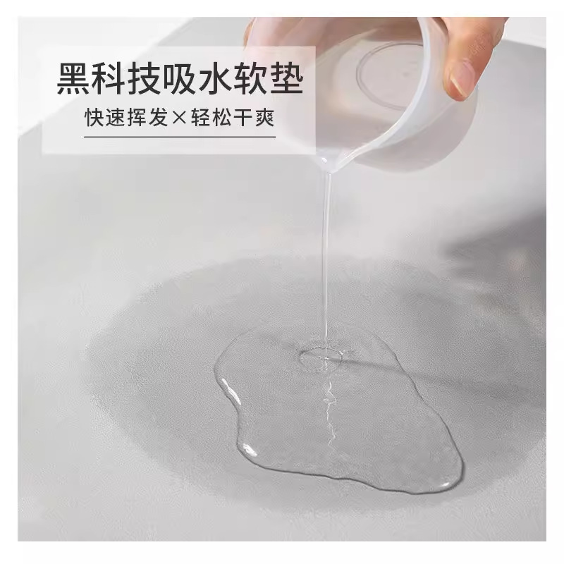 新しい中国風の禅茶マット、テーブルマット、ティーカップマット、ダイヤモンド泥排水マット、ティーマット、吸水速乾断熱マット|undefined