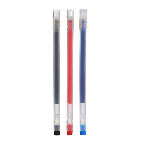 Large-capacity neutral pen, high-quality Juenengxiu water-based pen, black, red, and blue colors, 0.5mm needle-tube office stationery signing pen