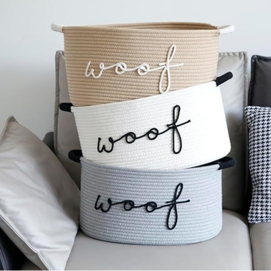 Cestas de almacenamiento de tela de algodón juguetes de acabado de ropa cestas de almacenamiento de escritorio cestas de almacenamiento de artículos diversos cestas de almacenamiento de cosméticos