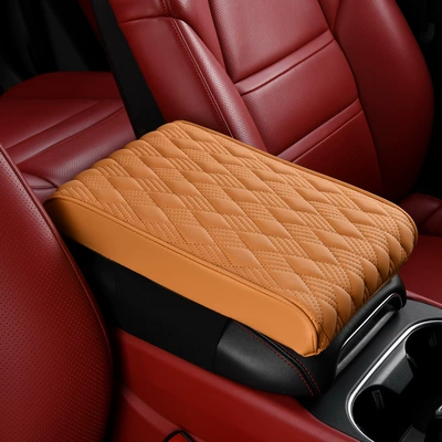 Armrest box pad | Type - small-size-narrow-32165-khaki-yellow