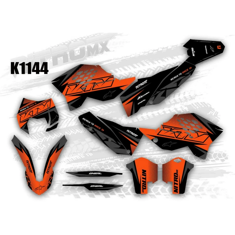 Наклейки для внедорожного мотоцикла, подходящие для 08-11 KTM XF.SX.EXC, наклейки на автомобиль, наклейки на decals
