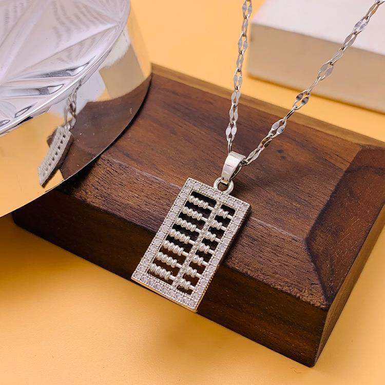 Retro abacus*Silver