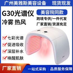 Dr国境を越えた対外貿易LED七彩分光器冷霧熱風補水吸収美容院専用モデル美容器