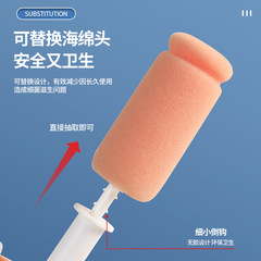 Kangmi long-handled cup brush three-in-one double-head bottle brush cup artifact household multi-functional sponge cleaning brush