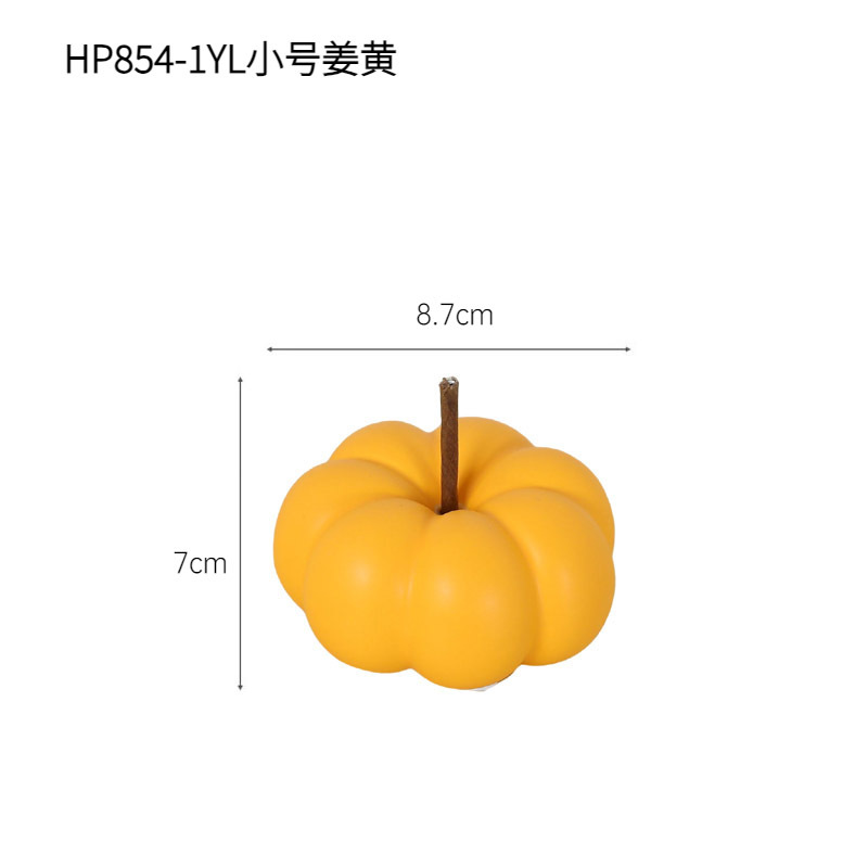 Moderno minimalista cerámica calabaza decoración vino gabinete salón mesa de café pasillo escritorio hogar suave decoración al por mayor