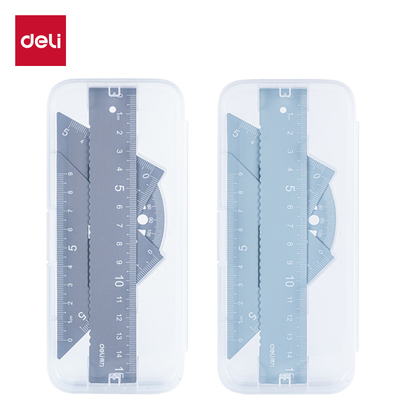 15cm / 20cm de metales de poder, reglas de dibujo de estudiantes, reglas de triángulo recta, reglas de medición de gonización, reglas de papelería