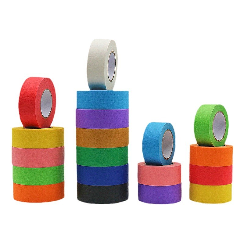 Cross -border beauty paper color and high -stick wrinkle paper can…