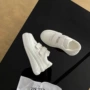运动6cm厚底增高小白鞋