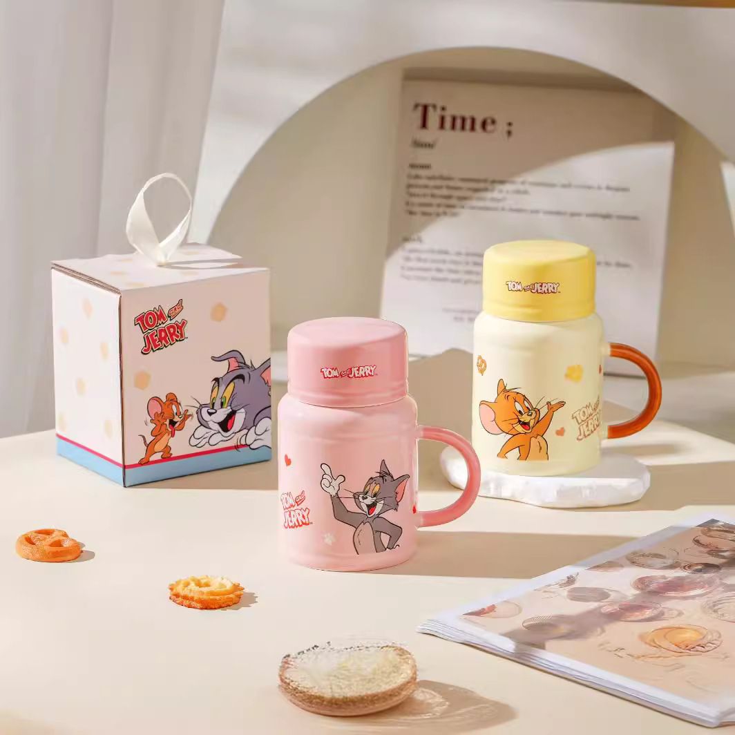 Ceramic capacious high quality creative tea cup for home use