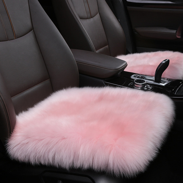 Winter plush monolithic keep warm seat