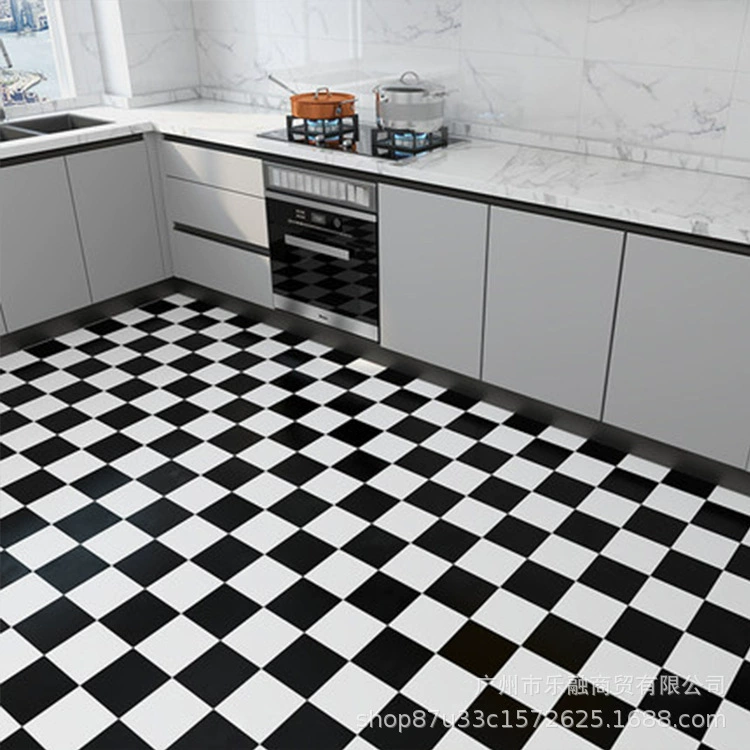 Таиландская специальная линия, оптовая продажа, наклейки для ванной комнаты, кухни, водонепроницаемые, противоскользящие, наклейки для пола, самоклеящиеся, ремонт напольной плитки для туалета