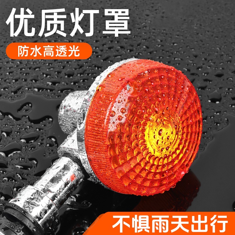 Motocicleta Suzuki, señal de giro, luz de advertencia de giro GN125-5, indicador de dirección delantera y trasera HJ125-8