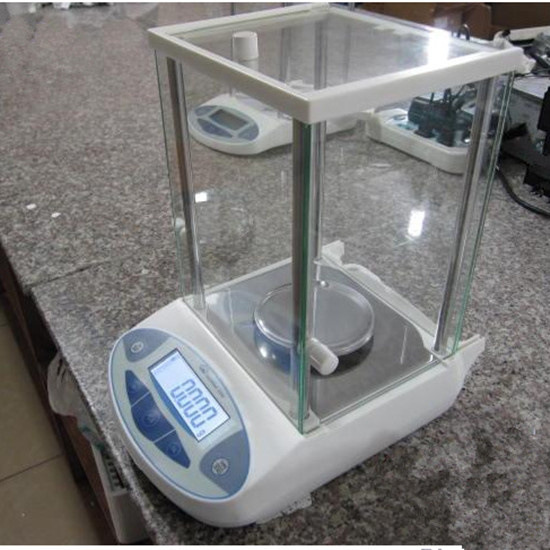 上海沪粤明JA5003电子分析天平 500克精度0.001克实验电子天平