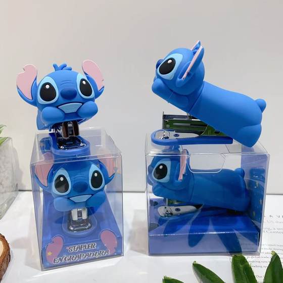Foreign Trade Stirller Styling Stapler Silicone Doll Desktop Stapler Kulomicapi Children's Stapler Batch