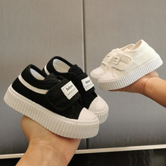 Spring and autumn white shoes mesh breathable children's shoes 1-6 years old male and female baby shoes sneakers canvas shoes sports shoes