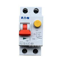 EATON/伊顿穆勒 PFL9-10/1N/C/003断路器10A C 1N 30mA AC 瞬动型