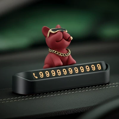 Movable License Plate Car Interior – Nömrəli dayanma kartı