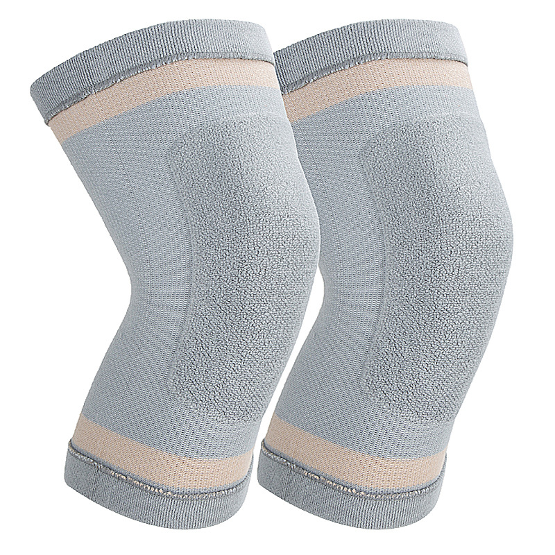 加厚保暖护膝拉绒拉毛膝关节加厚护膝四面弹力开司米空调房护腿