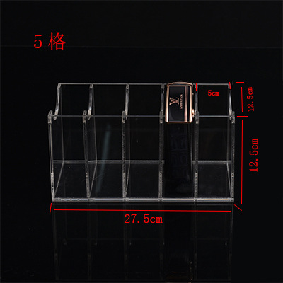 투명한 5개 그리드