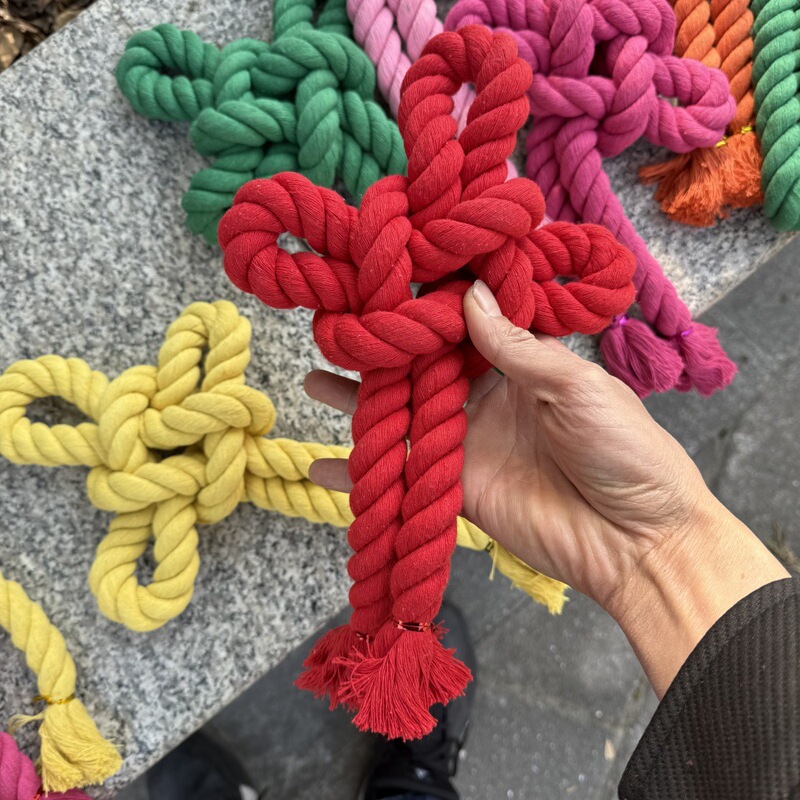 Cotton Rope Knot Chinese Knot Wedding Decoration Housewarming Door Handle Hanging Ornament Moving House Chinese New Year Cotton Rope Knot Chinese Knot Wedding Decoration Housewarming Door Handle Hanging Ornament Moving House Chinese New Year