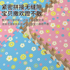 Factory-wholesale floor mats, foam ground pads for bedrooms and living rooms, interlocking baby crawling mats—extra-thick, perfect for home use