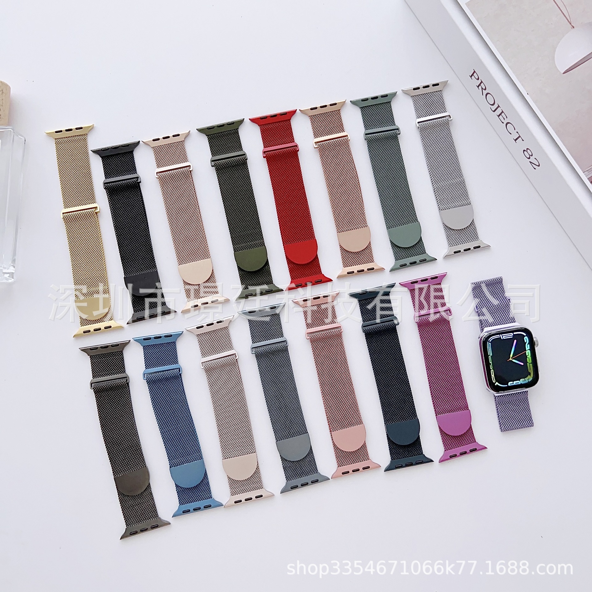 Suitable for Apple Double Festival Milan ellipsed magnetic metal…