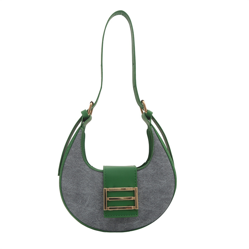 Bolso de moda de empalme en línea primavera y verano 2024, nuevo estilo universal temperamento extranjero bolso de hombro estilo coreano bolso de mujer universal