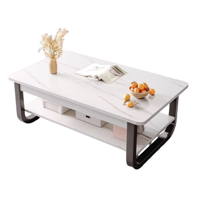 Mesa de centro, mesa pequeña, sala de estar, sofá doméstico, mesa lateral, apartamento pequeño moderno simple, dormitorio de alquiler, mesa de té simple