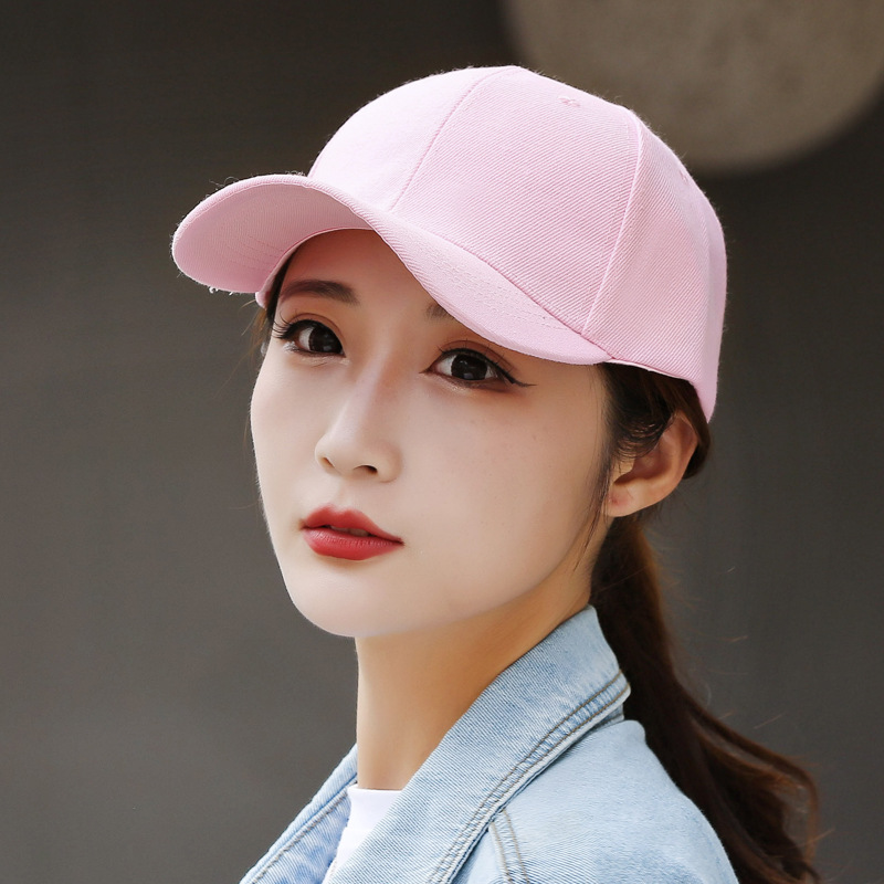 Fabricante en stock sombrero sarga gorra de béisbol gorra de publicidad femenina moda casual sombrero de sol todo partido gorra masculina